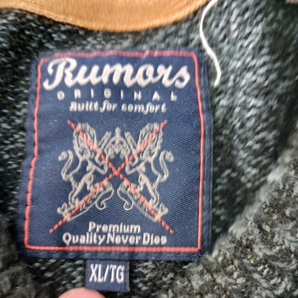 rumors wool original quality never die XL vintage sweater - Picture 2 of 4